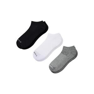 Comrad Womens 3-Pack Nylon Ankle-Length Support Socks Basic
